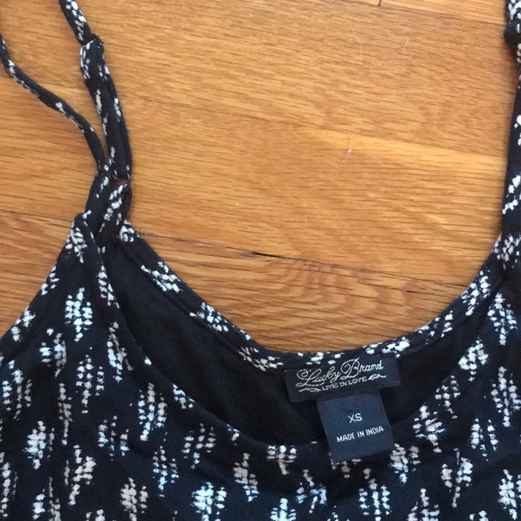 Lucky Brand Two-Piece Look Cotton Jumper, XS - Picture 3 of 5